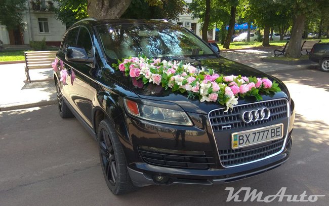 Аренда Audi Q7 на свадьбу Хмельницький