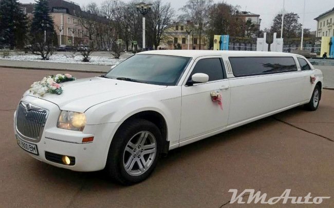 Аренда Лимузин Chrysler 300C на свадьбу Хмельницкий