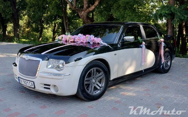 Аренда Chrysler 300C КИТ на свадьбу Хмельницкий